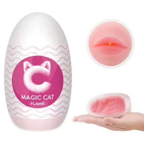 Masturbátor pro muže Magic Cat Egg Flame